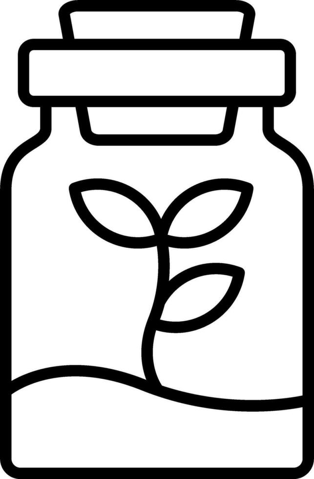 Florarium Vektor Symbol