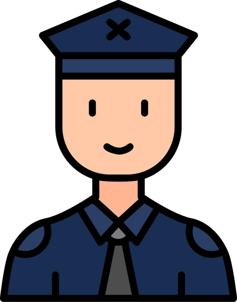 Polizei-Vektor-Symbol vektor