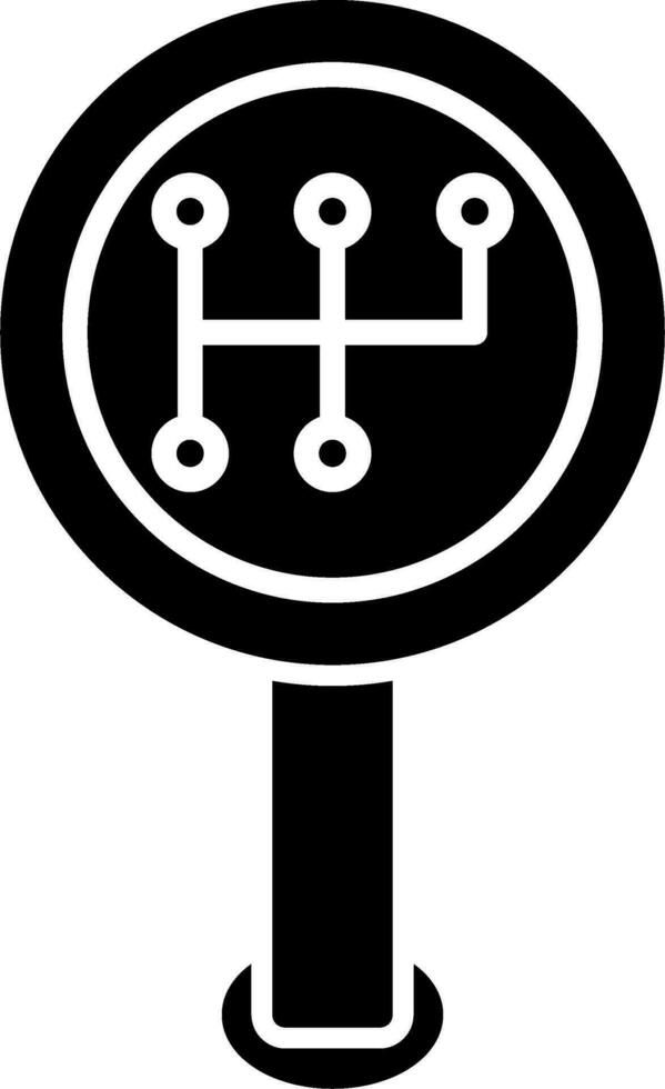 Handbuch Getriebe Vektor Symbol