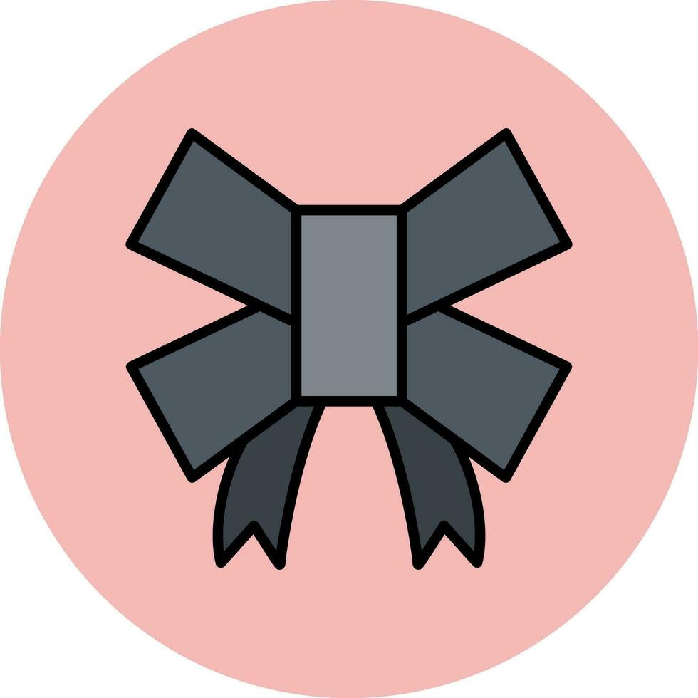 Band Bogen Vektor Symbol