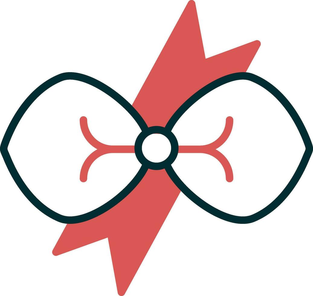 Band Bogen Vektor Symbol