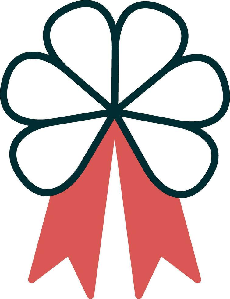 Band Bogen Vektor Symbol