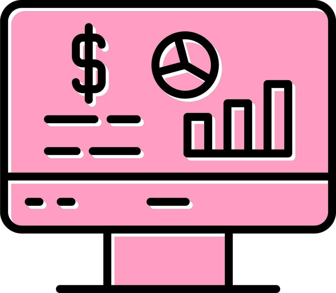 dataanalys vektor ikon