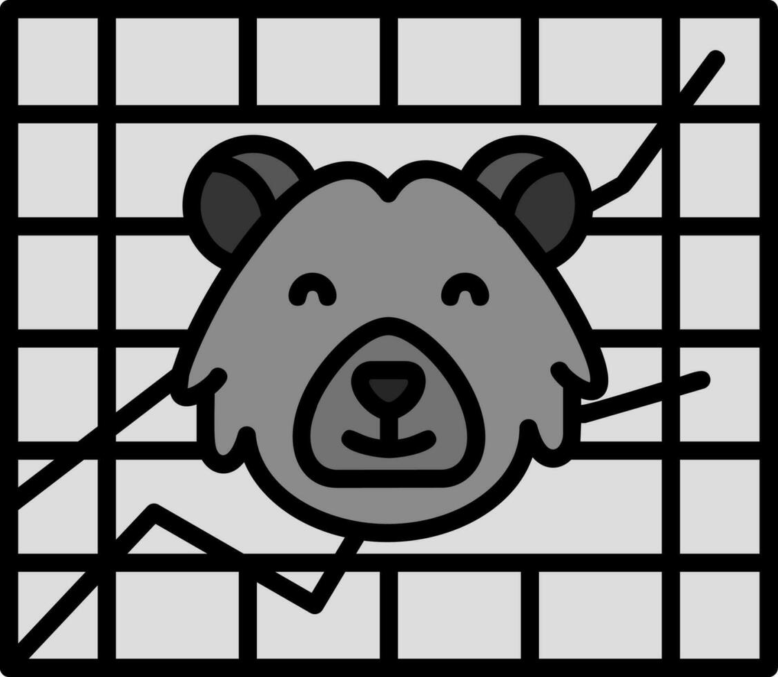 Björn vektor ikon