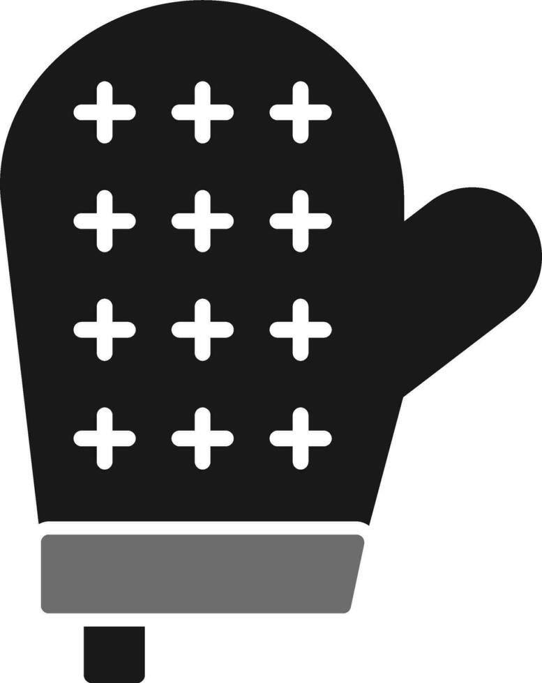 Ofenhandschuh-Vektorsymbol vektor