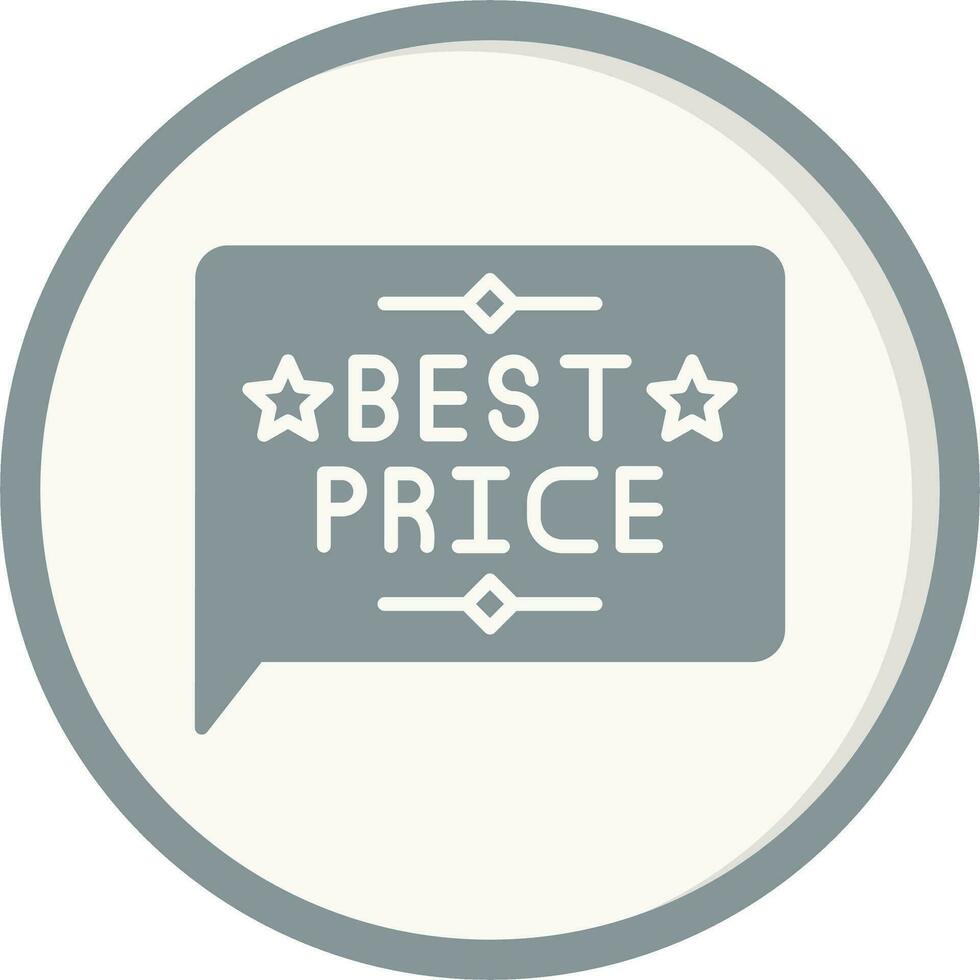 Beste Preis Vektor Symbol