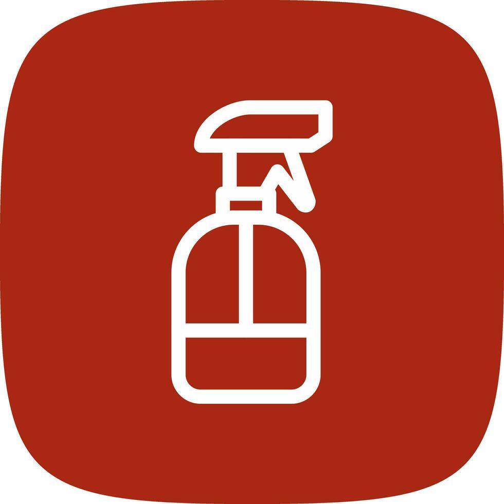 Sprühflasche kreatives Icon-Design vektor