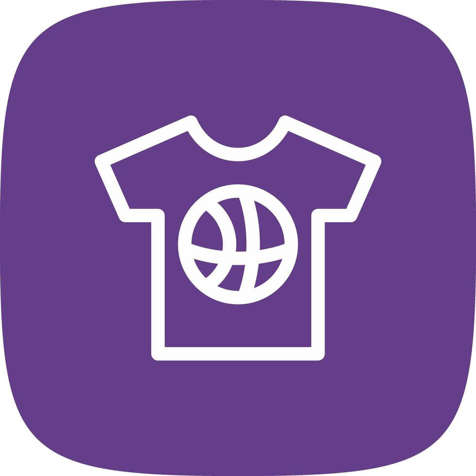 Shirt kreatives Icon-Design vektor