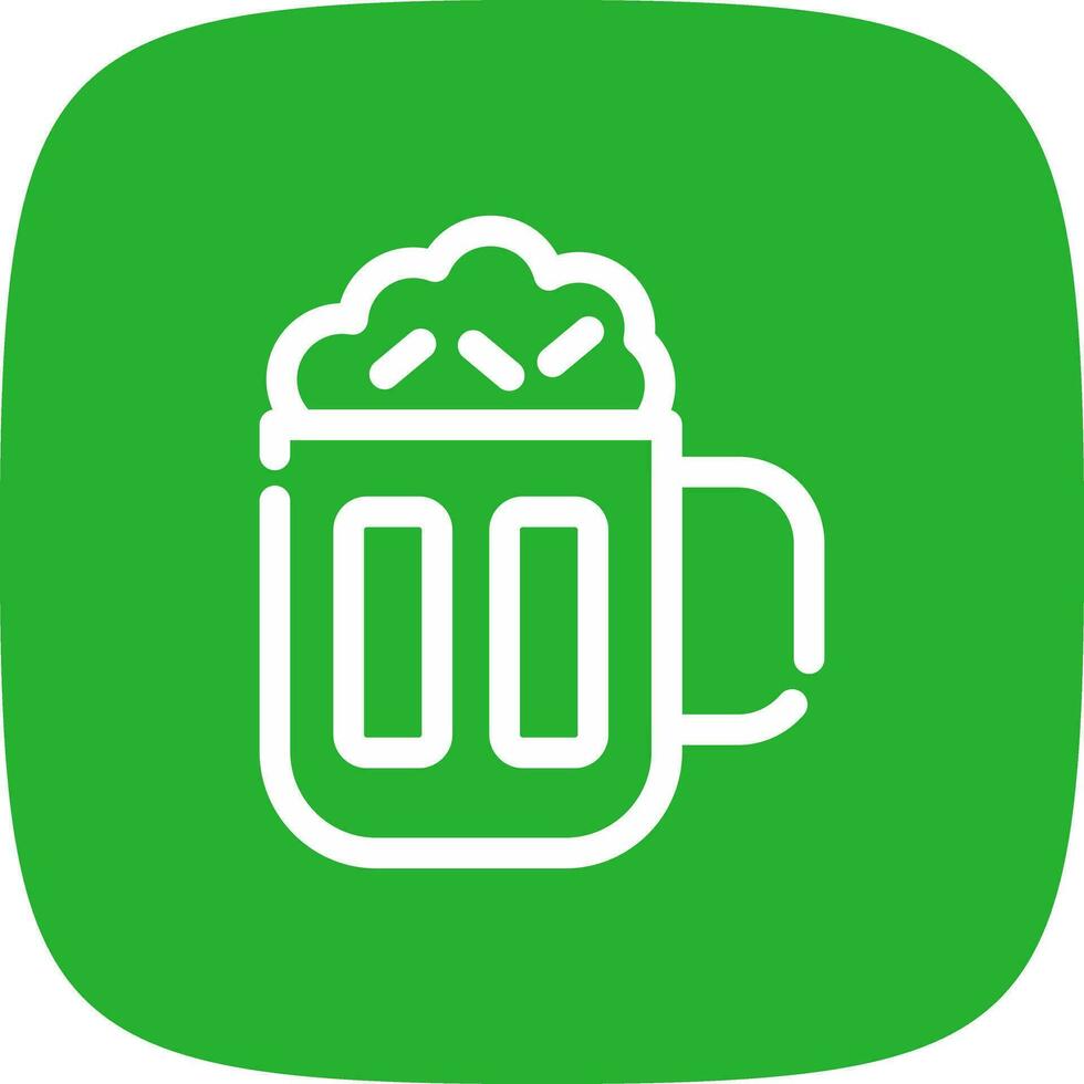 Bier kreatives Icon-Design vektor