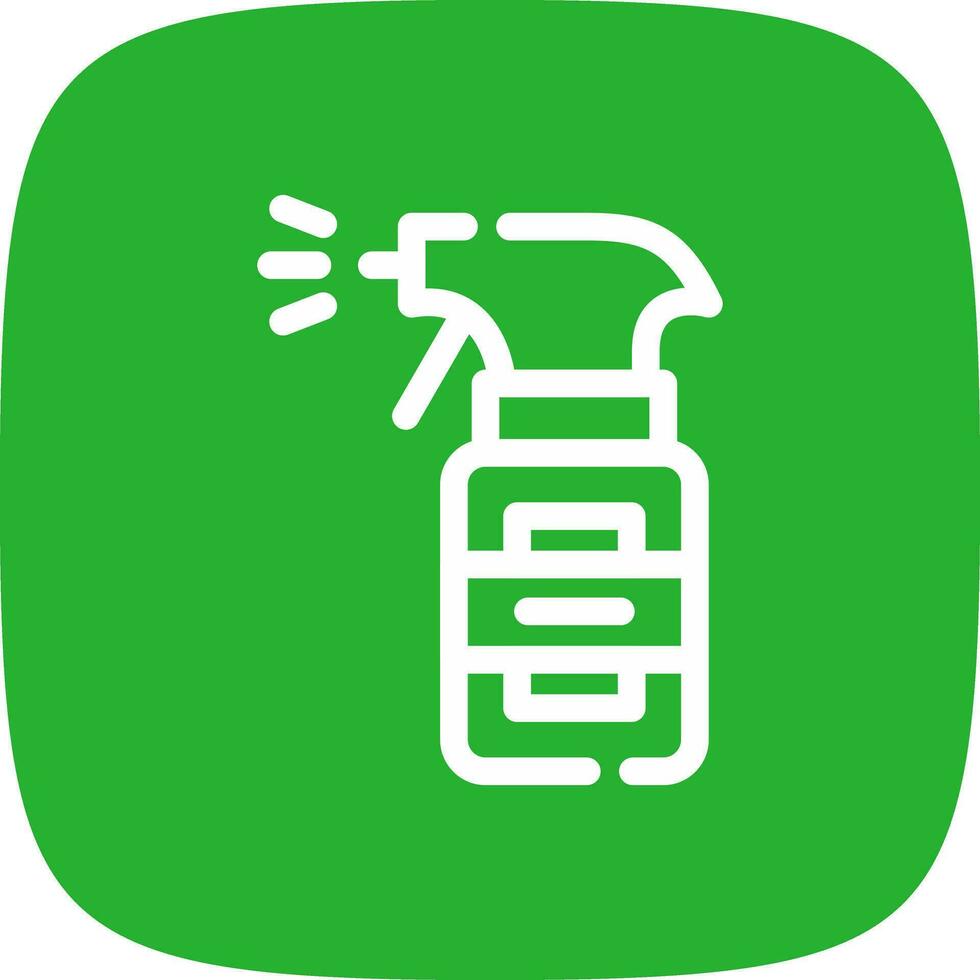 Sprühflasche kreatives Icon-Design vektor