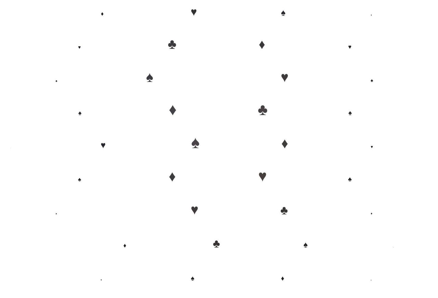hellschwarzer Vektorhintergrund mit Kartenzeichen. vektor