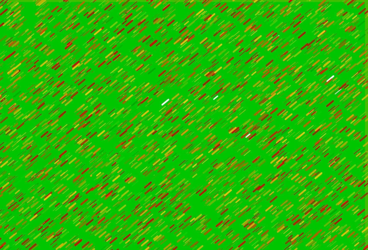 hellgrünes, rotes Vektormuster mit schmalen Linien. vektor