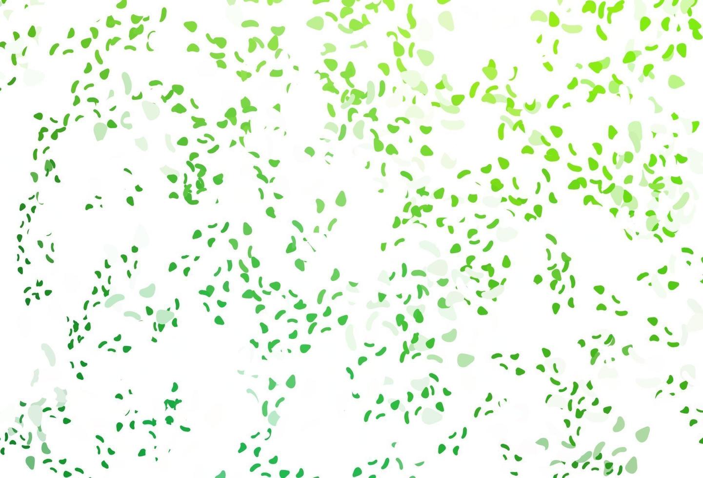 ljusgrön vektorbakgrund med abstrakta former. vektor