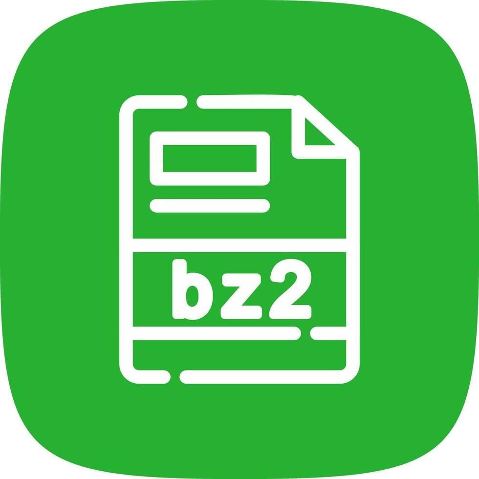 bz2 kreativ ikon design vektor
