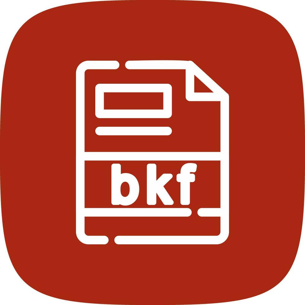 bkf kreativ Symbol Design vektor