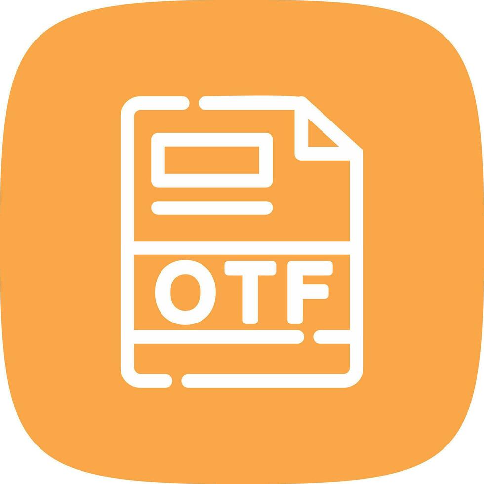 otf kreativ Symbol Design vektor