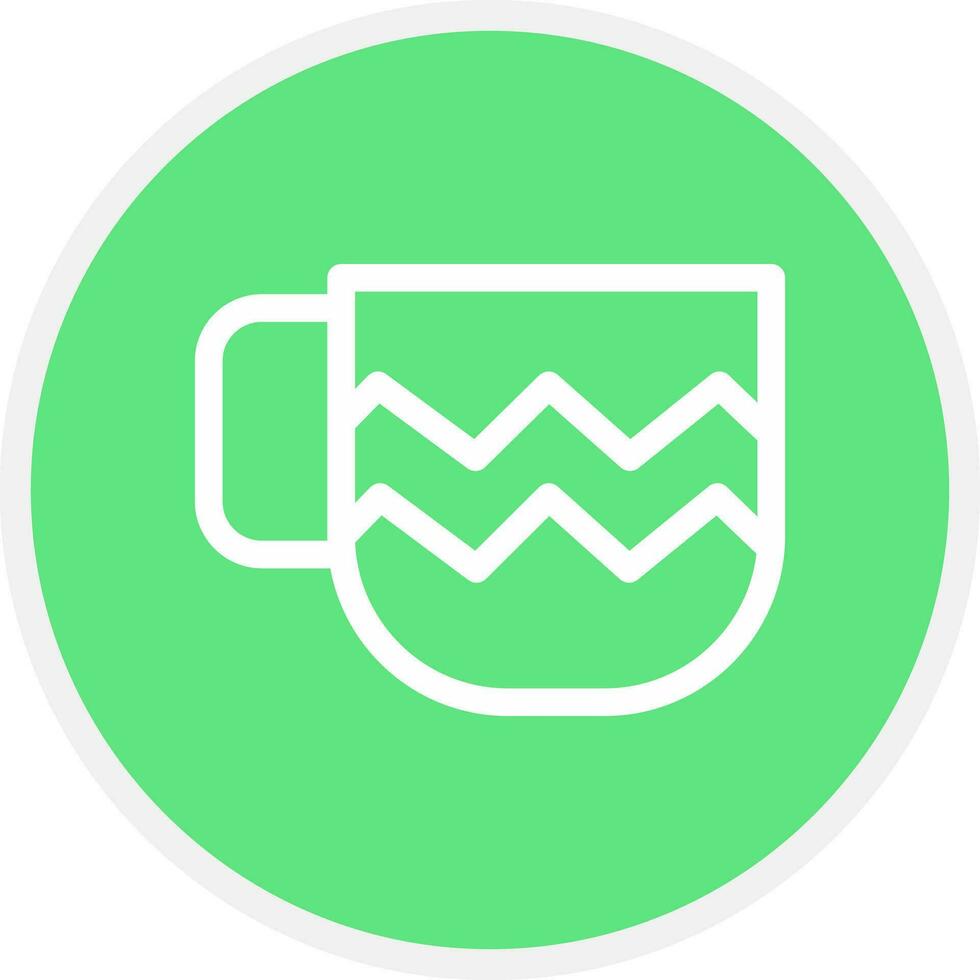 Tasse kreatives Icon-Design vektor