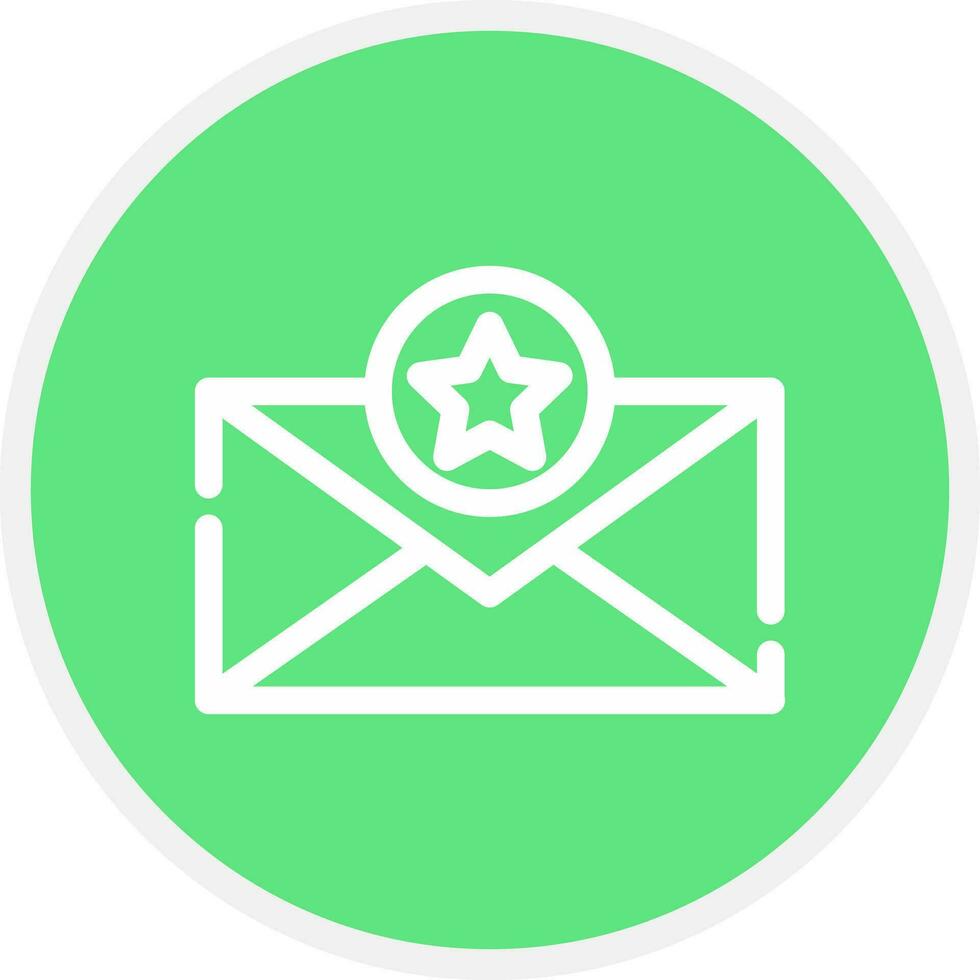 E-Mail kreatives Icon-Design vektor