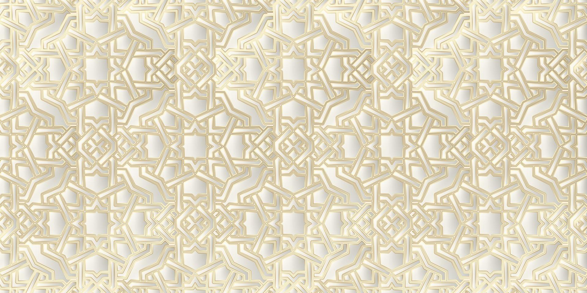 geometriska mönster guld bakgrund vintage art deco vektor
