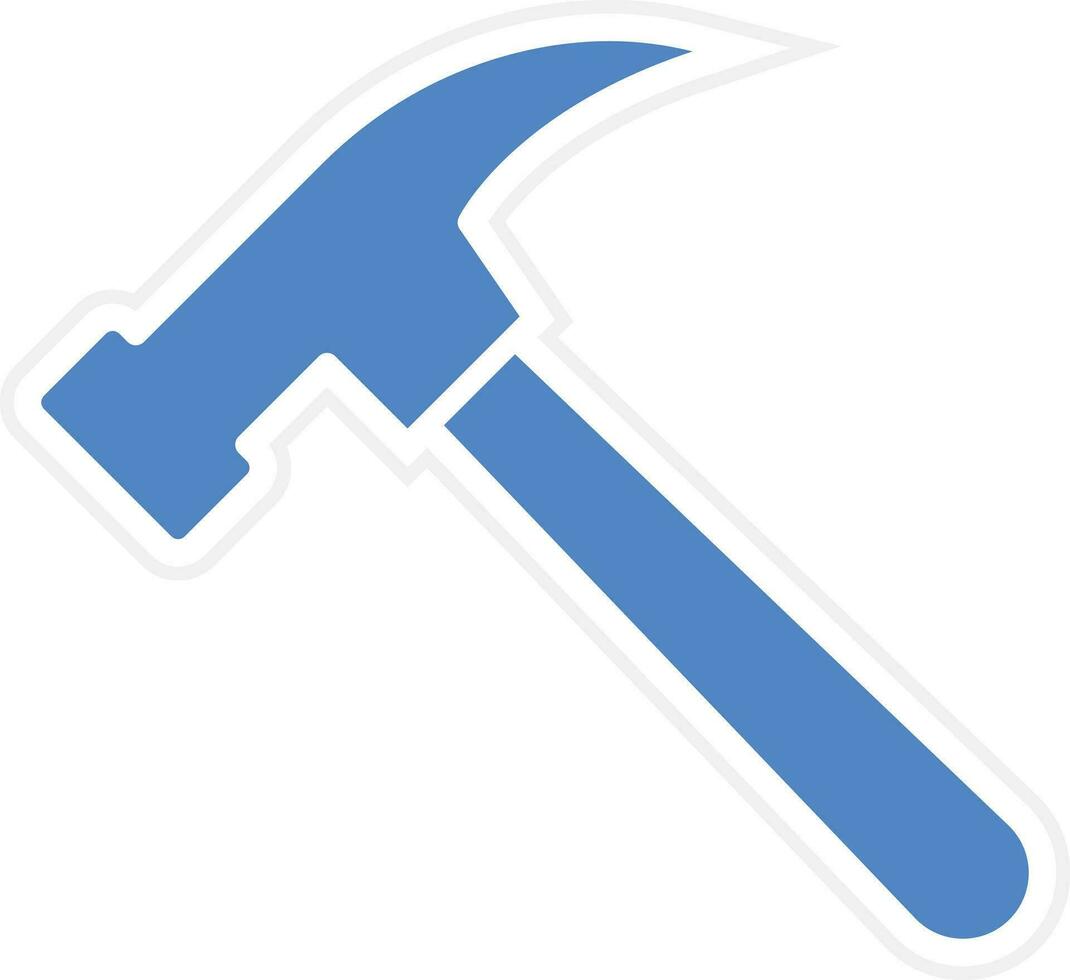 Hammer-Vektor-Symbol vektor