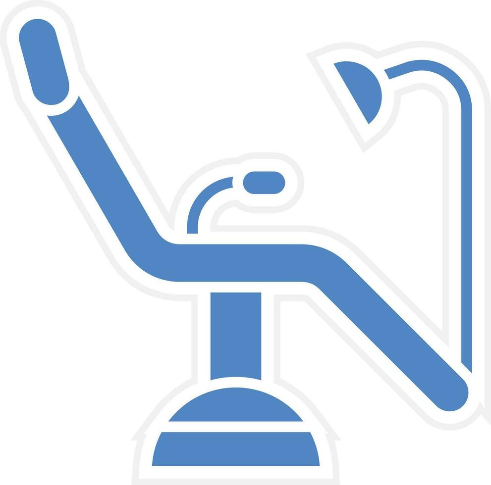 Dental Stuhl Vektor Symbol