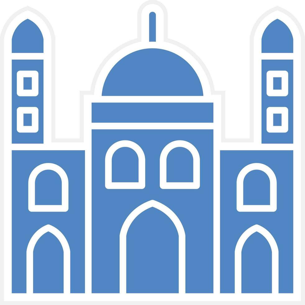 Moschee-Vektor-Symbol vektor