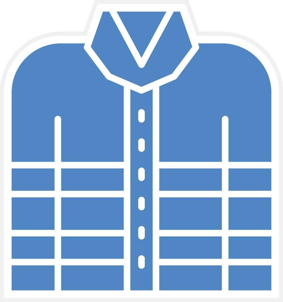 Feuerwehrmann Jacke Vektor Symbol