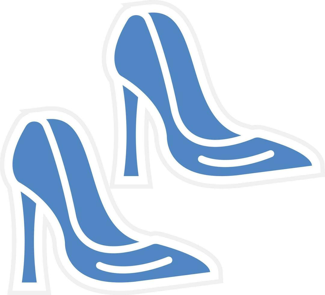 High-Heel-Vektorsymbol vektor