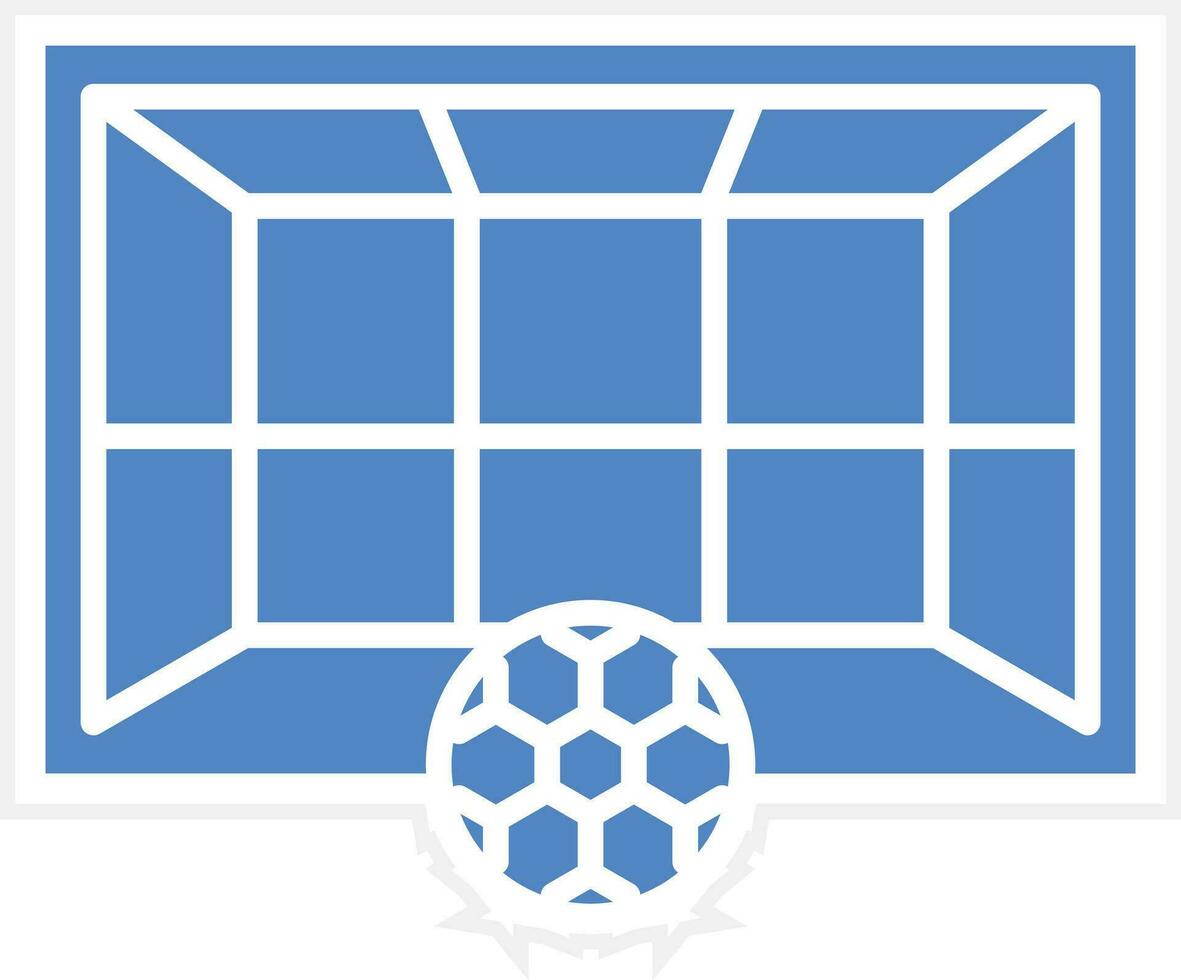 Fußball Tor Vektor Symbol