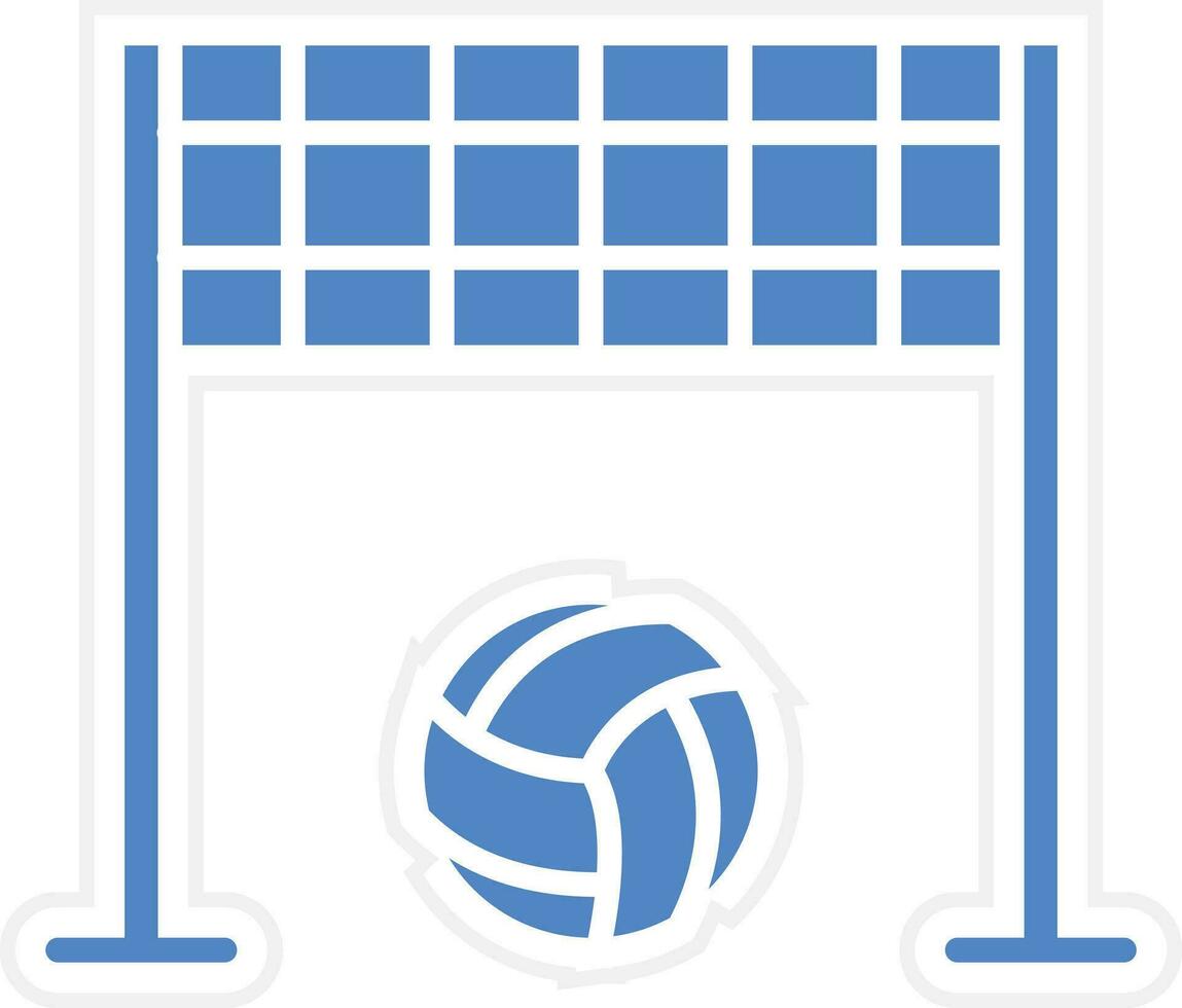 Volleyball Netz Vektor Symbol