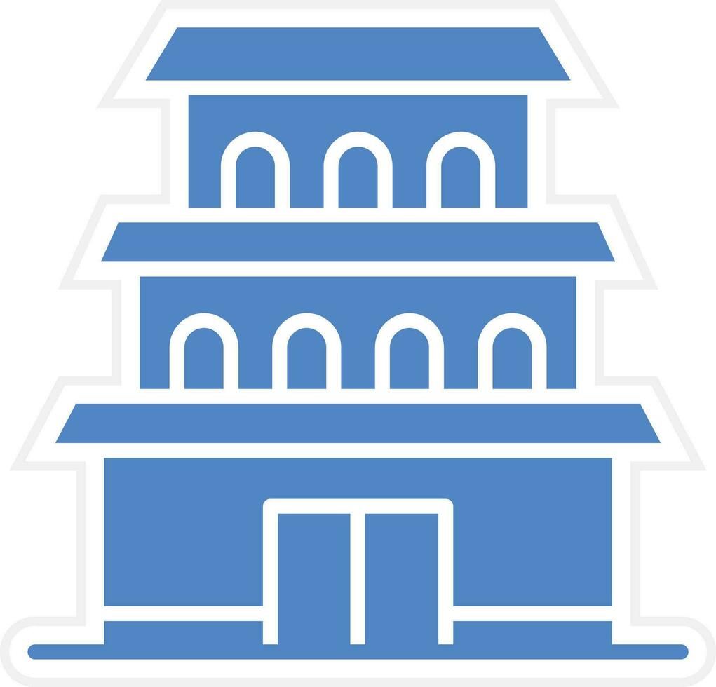 matsumoto slott vektor ikon