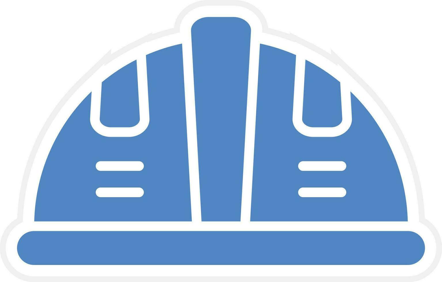 Sicherheit Helm Vektor Symbol