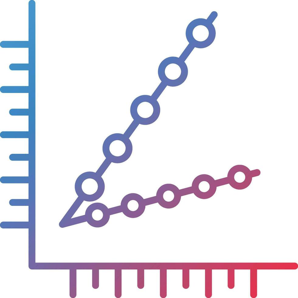 streuen mit Gerade Linien Vektor Symbol