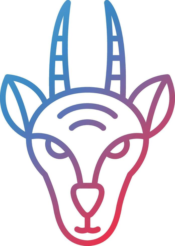 Antilope Vektor Symbol