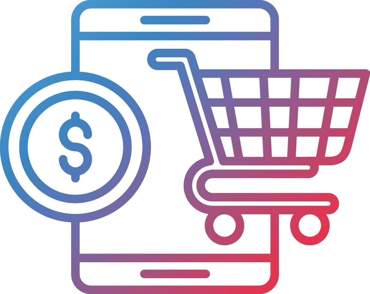 E-Commerce-Vektorsymbol vektor