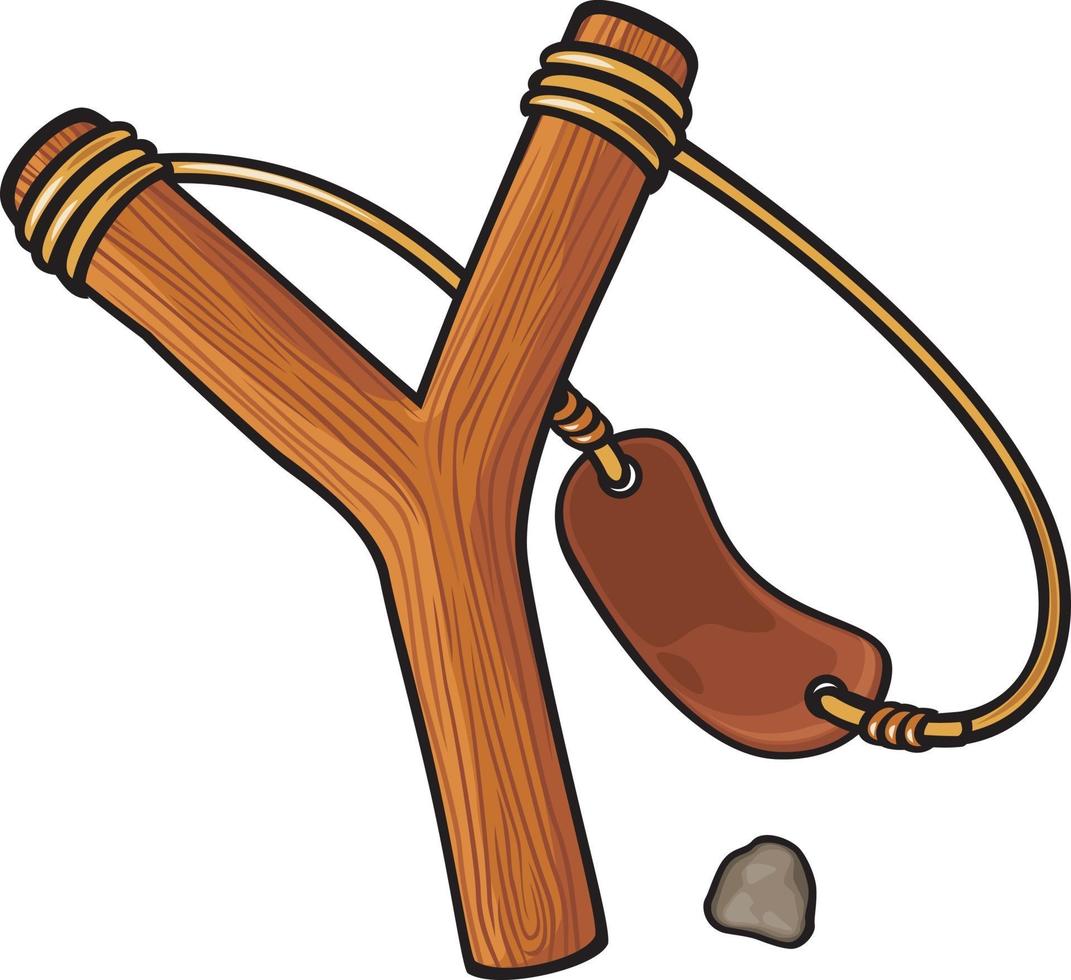 Holzschleuder-Symbol vektor