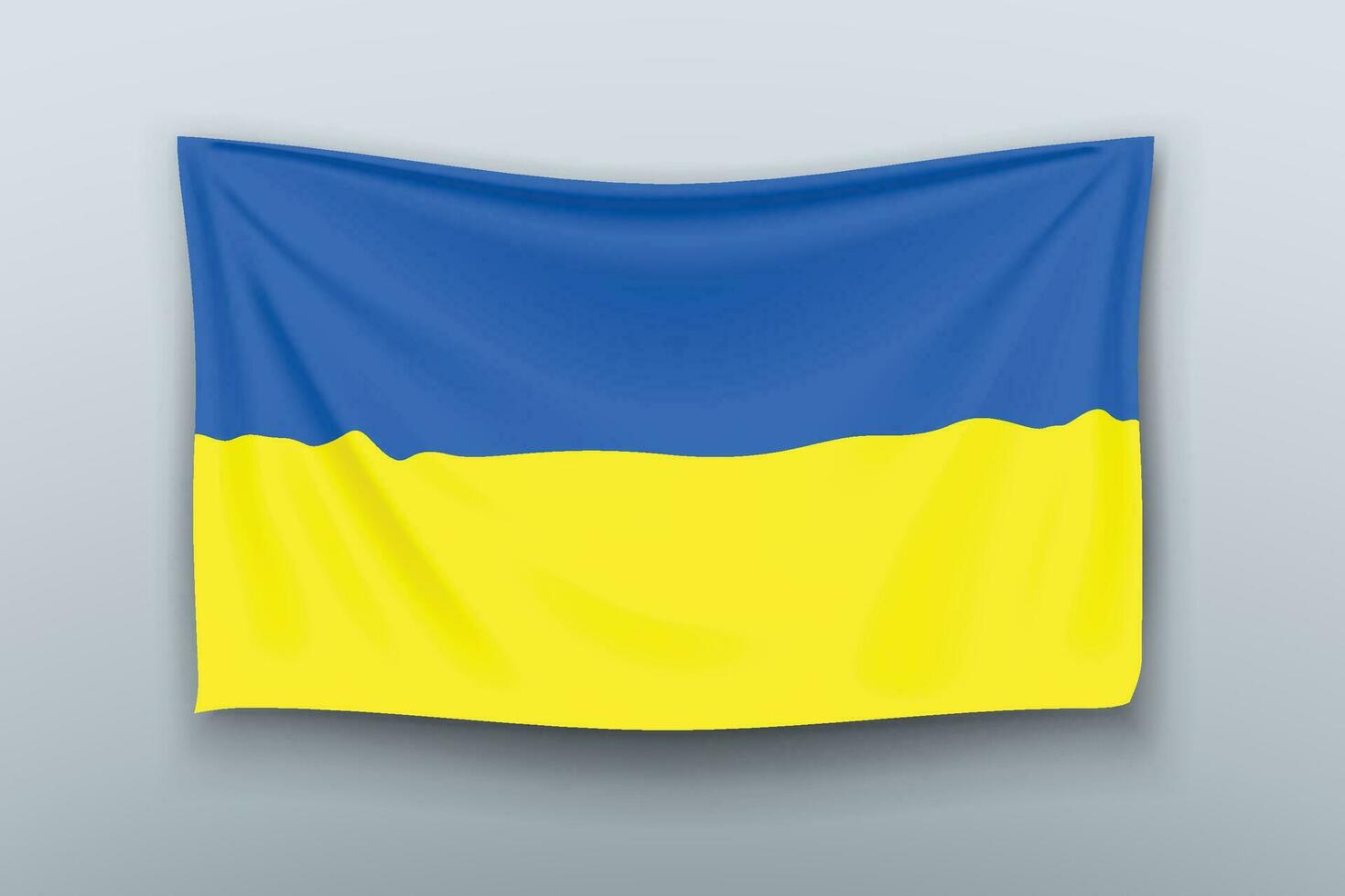 Bild von Ukraine Flagge vektor