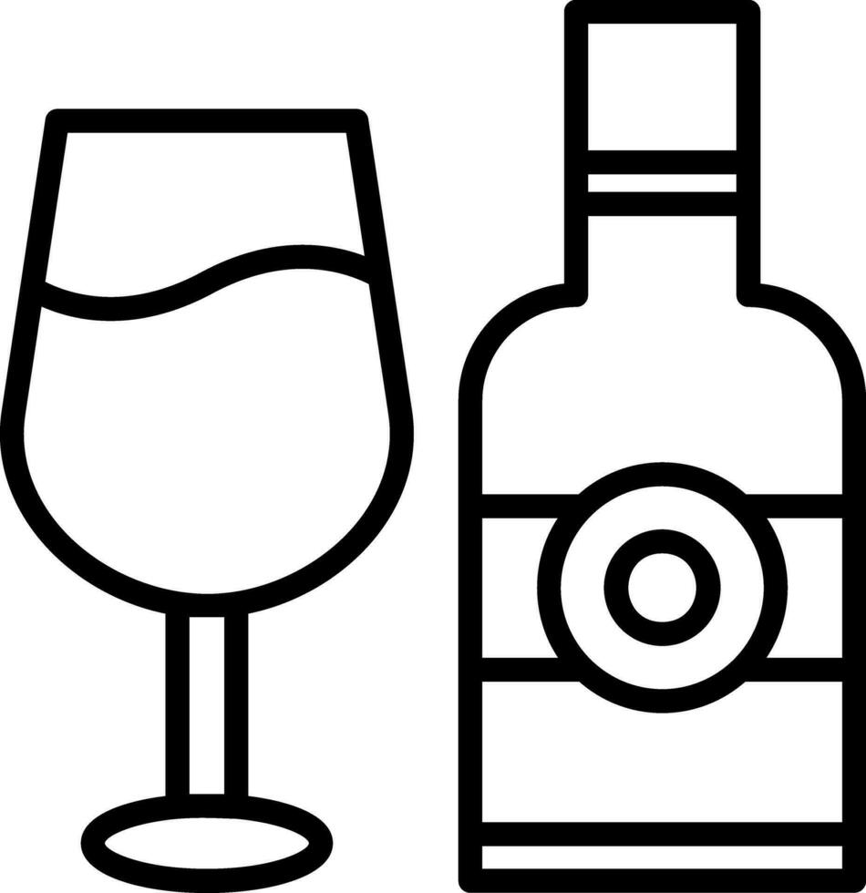 Wein-Vektor-Icon-Design vektor