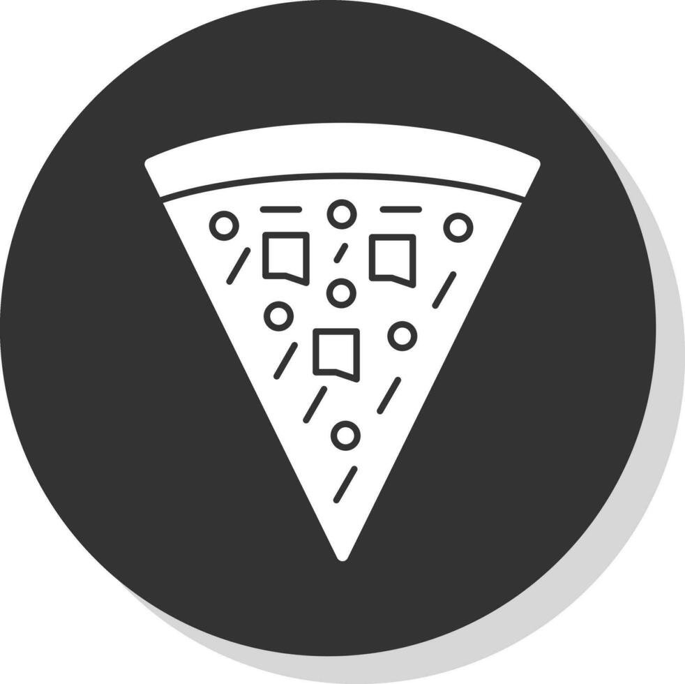 Pizza-Vektor-Icon-Design vektor