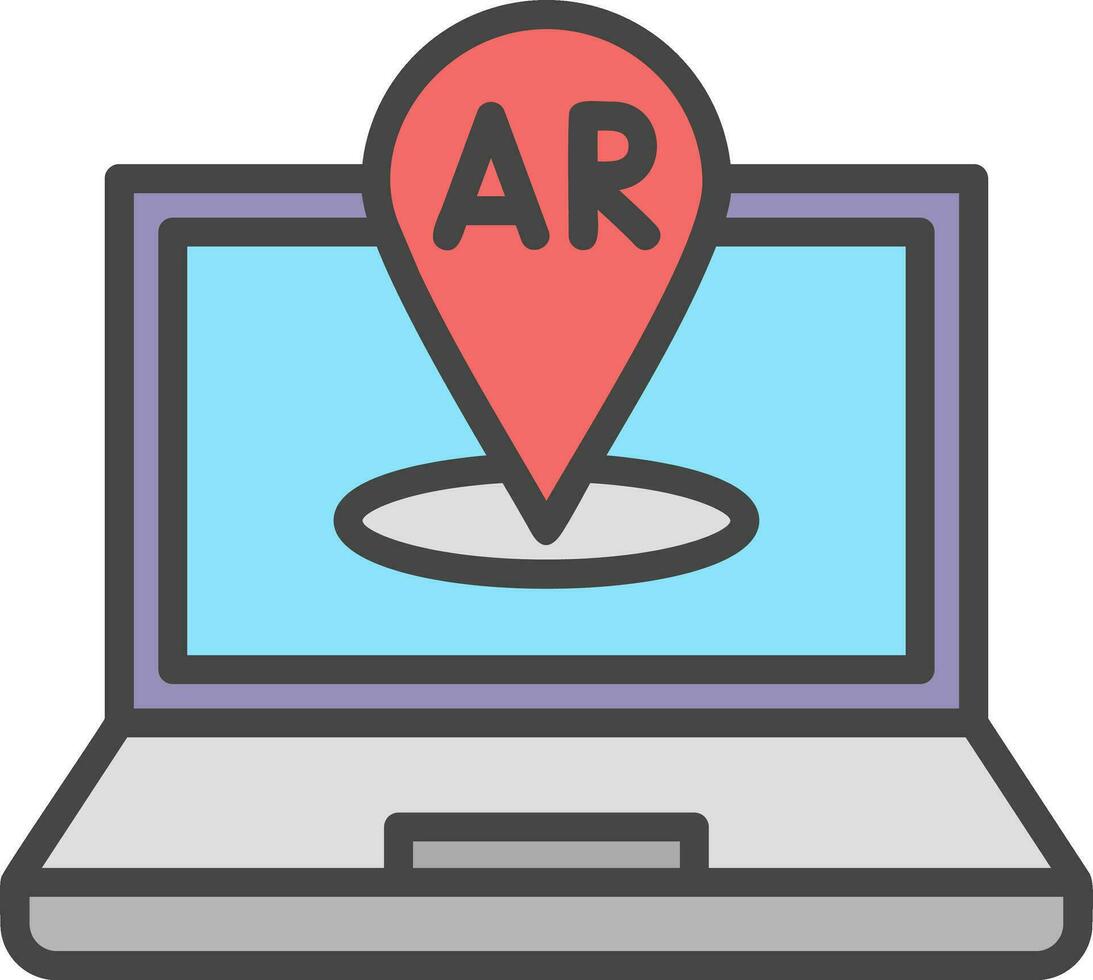 ar Navigation Vektor Symbol Design