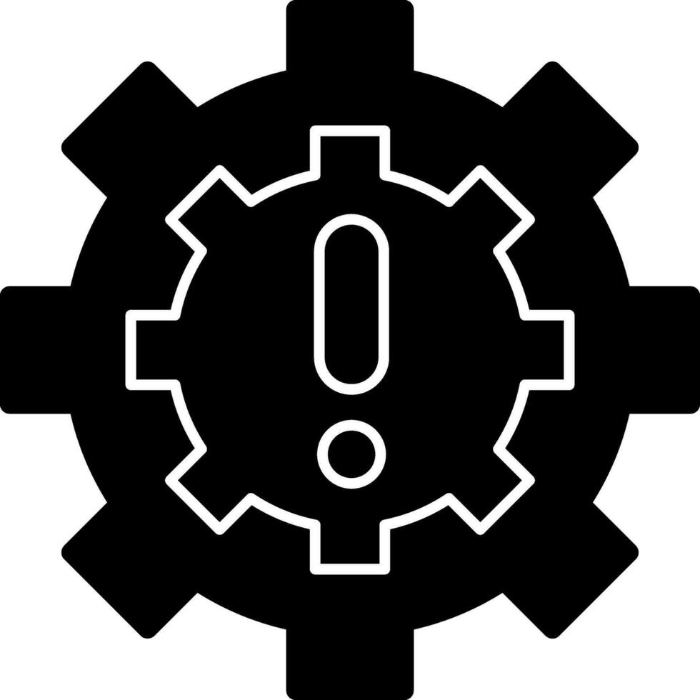 betriebsbereit Störung Vektor Symbol Design
