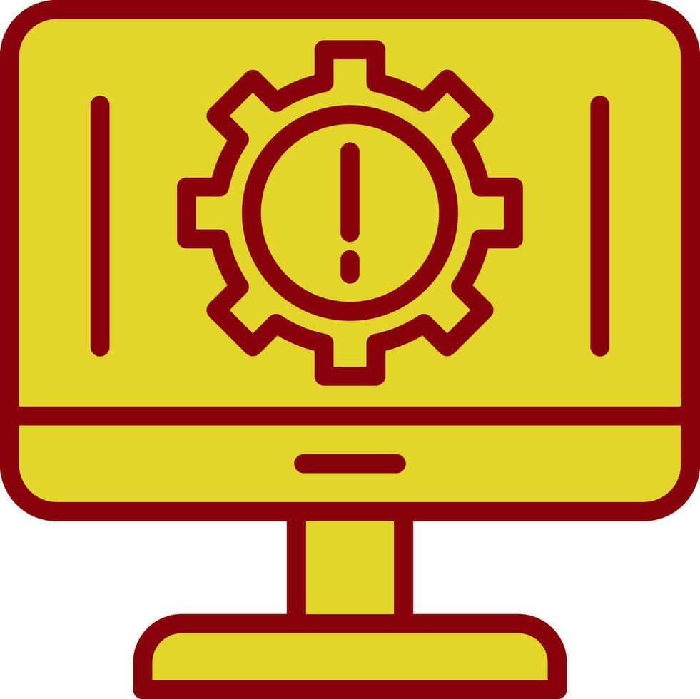 Technologie Ausfälle Vektor Symbol Design