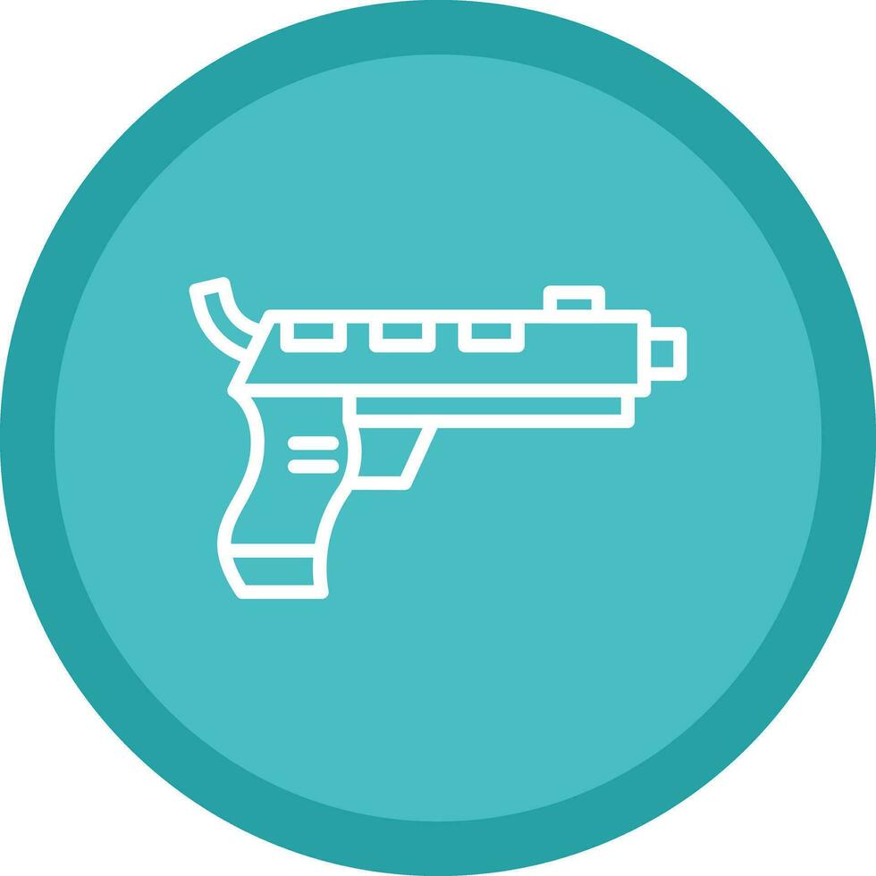 Waffe-Vektor-Icon-Design vektor