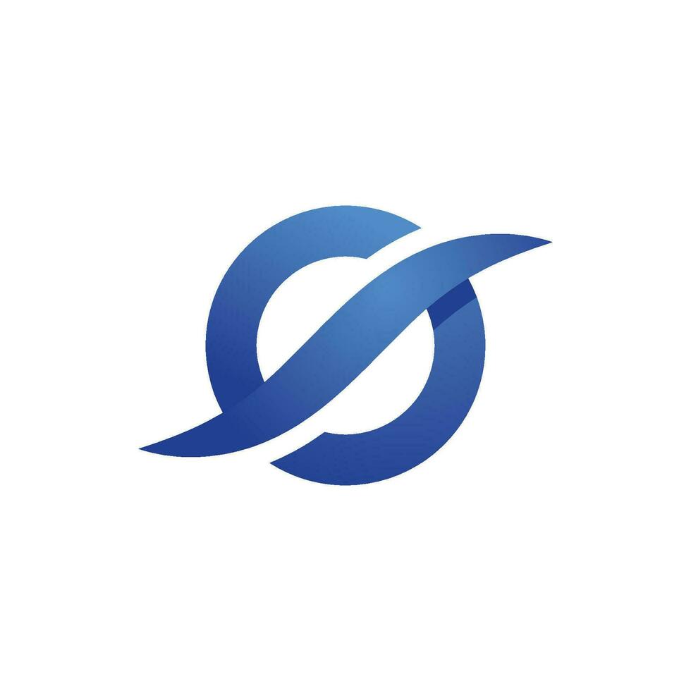 modern und elegant Brief s Auge Logo. Logo Initialen Brief s. Vision-Thema Logo vektor