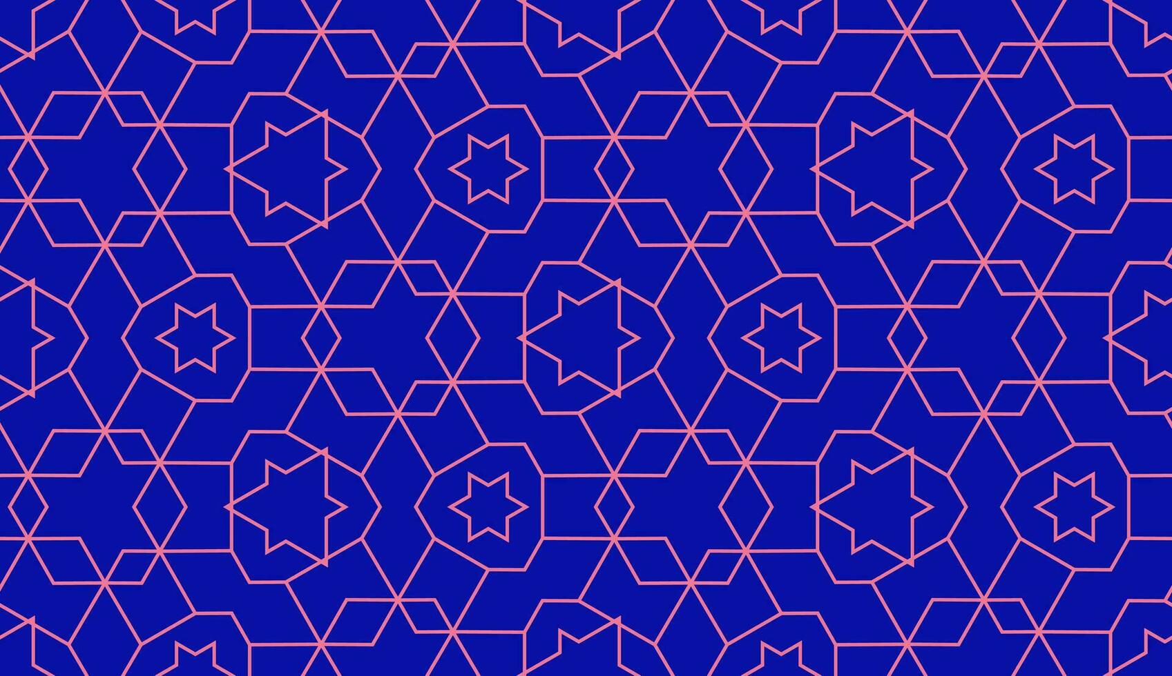 abstrakt elegant rosa blå tech linje sömlös mönster vektor