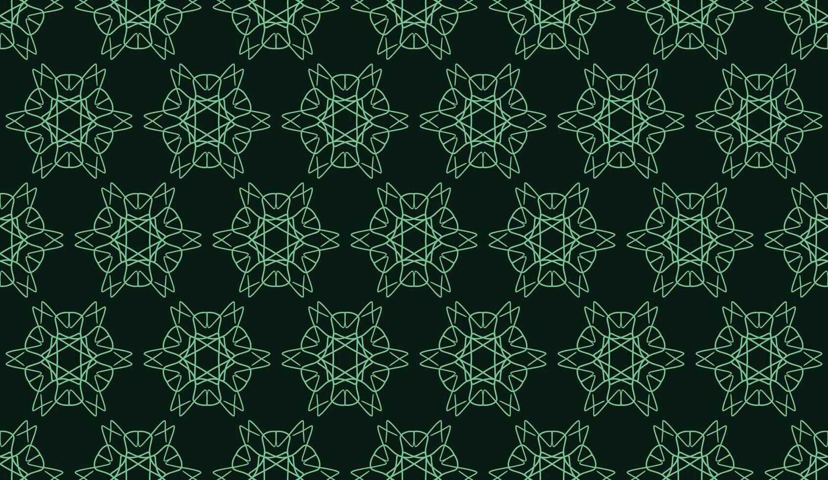 abstrakt Luxus elegant blaugrün Grün und dunkel Grün Blumen- nahtlos Muster vektor