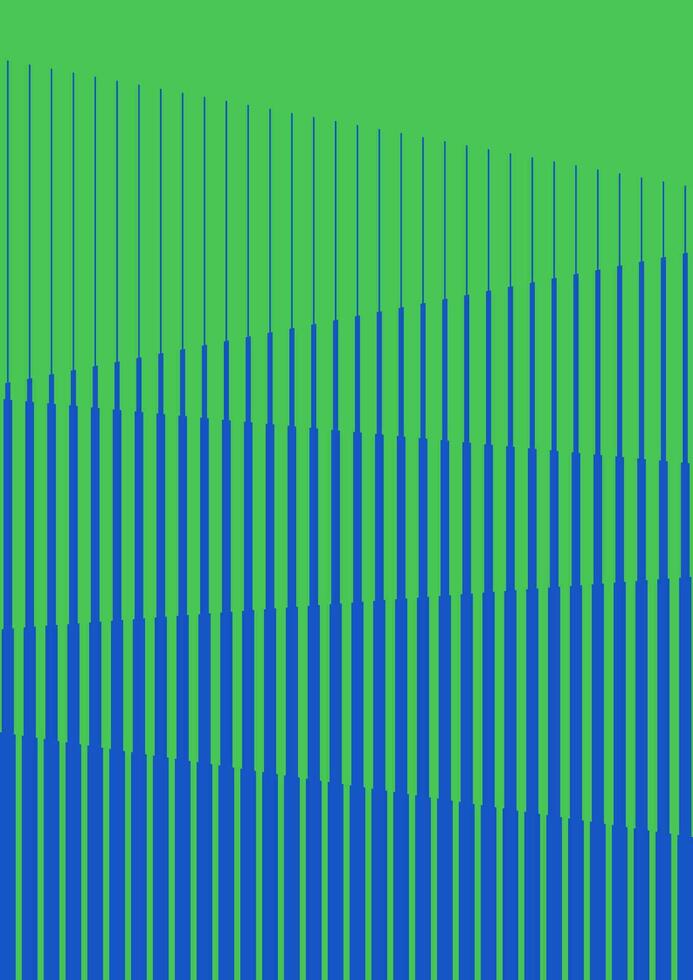 dynamisch Linie geometrisch Abdeckungen Satz. Grün Hintergrund minimalistisch Entwürfe. vektor