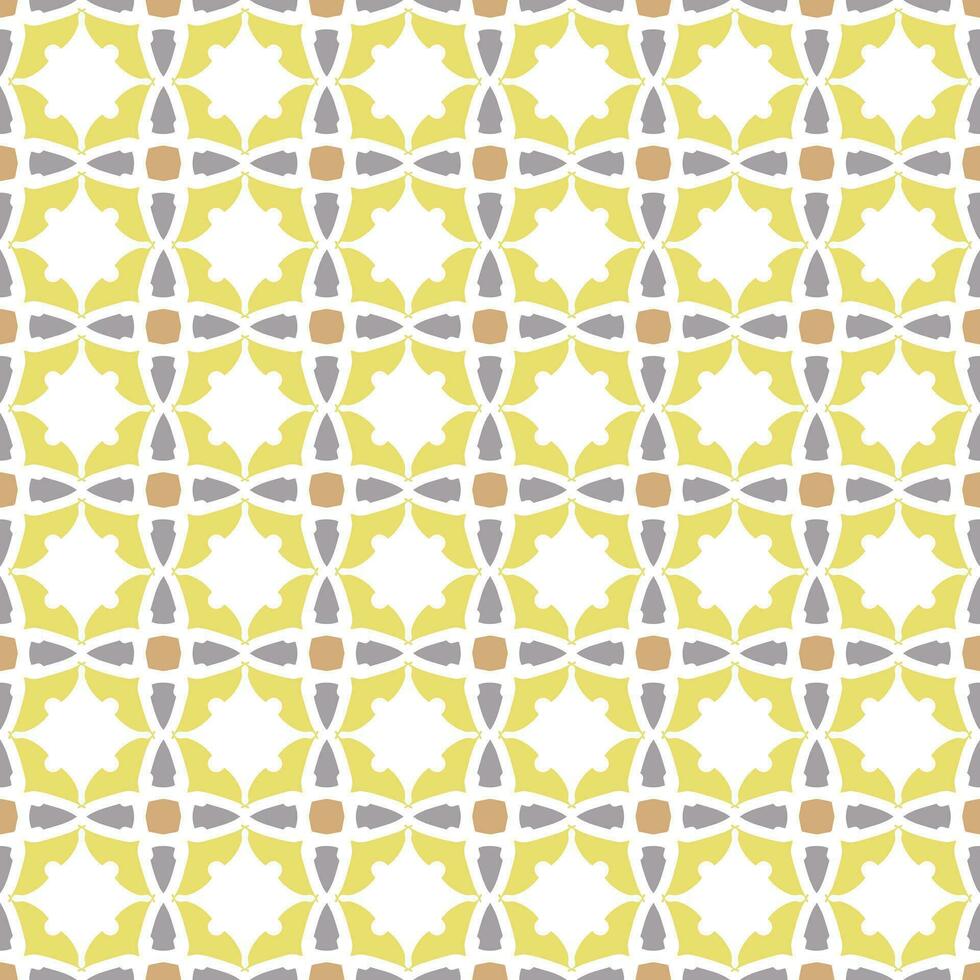 Ornament Muster Design Vorlage mit dekorativ Motiv. Hintergrund im eben Stil vektor