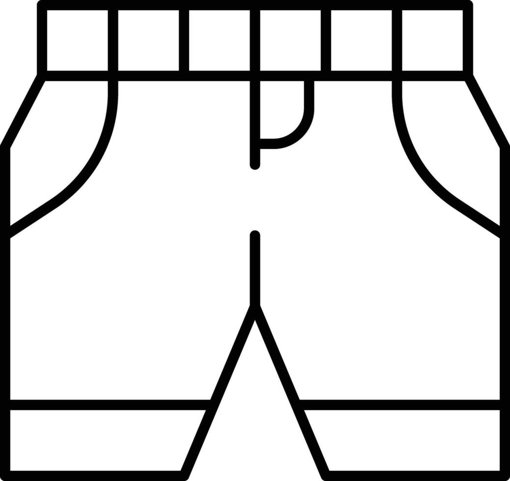 Boxer Hose Symbol zum herunterladen vektor