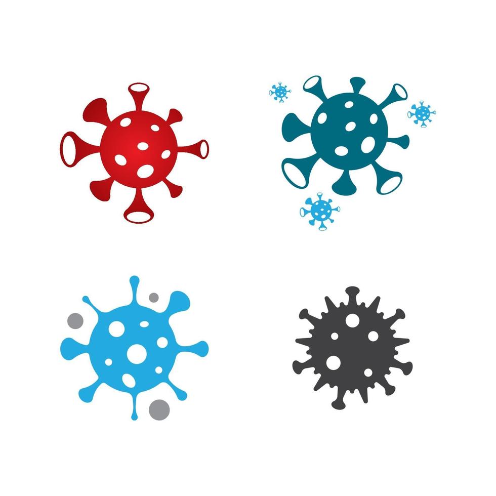 virus logotyp bilder illustration vektor